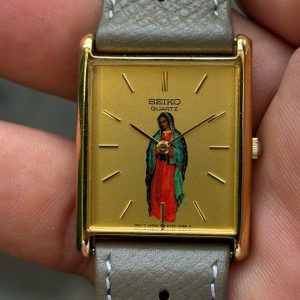 Vintage Seiko tank Quartz Watch 5Y30-5069/ case no.7D7898, made in Japan.