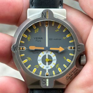 The Yema Bipôle “North Pole” quartz watch 10657, made in France.