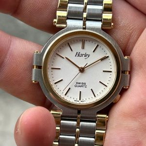 Harley quartz watch stainless steel MR-A01, case no.050931 , Swiss made.
