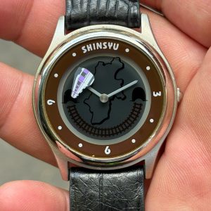 Shinsyu Trains Quartz Vintage watch , made in Japan.
