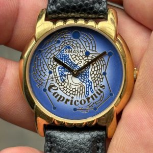 Smash Capricornus quartz Watch 05-0007 Stainless steel back, Swiss made.