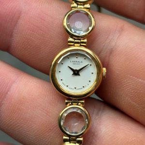 Seiko Lassale Lady Bracelet Quartz watch 1E50-0159, case no.490062, made in Japan.