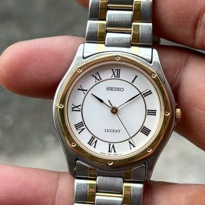 Seiko Lucent Quartz watch 7N01-6510, case no.510316, made in Japan.