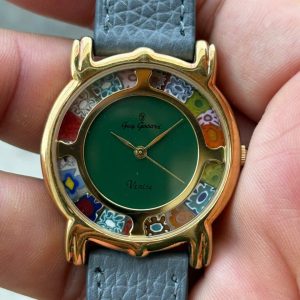 Guy Gosard Venice Quartz watch stainless steel back, Swiss made.