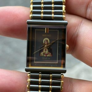 Seiko quartz watch 7321-5970, case no.575714, made in Japan.