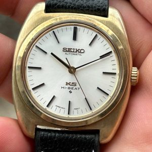 Seiko KS Capgold automatic 5621-7000 hi beat 28800, case no.130509, made in Japan.