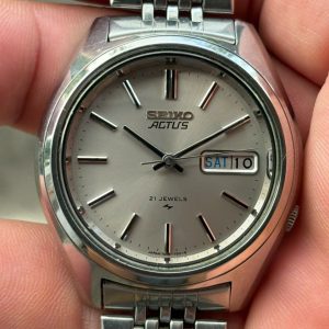 Seiko Actus automatic watch 7019-7060 day date, case no.7D4264 , made in Japan.