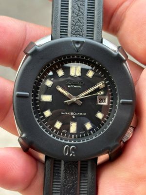 Vintage Seiko Diver 6105-8110 automatic watch, case no.624286, made in Japan.