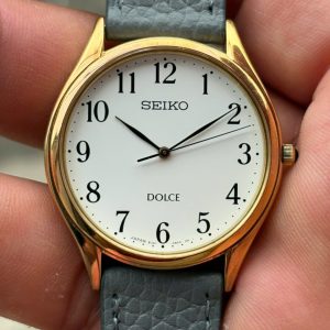SEIKO Dolce Quartz Watch 8J41-0AJ0, case no.110346 , made in Japan.