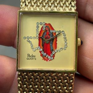 Pedre quartz watch, Stainless Steel back, made in Japan.