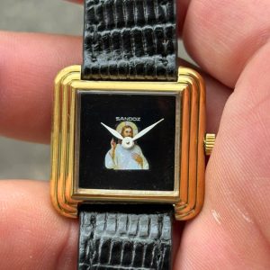 Sandoz Vintage manual winding 17 Jewels watch 2463D-31, Swiss Made.