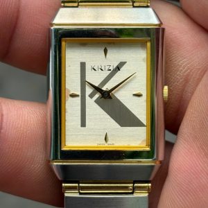 Krizia Quartz watch KZ-1501 PRODUCED BY FORTUNE, case no.857514, Swiss made.