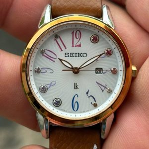 Seiko LK Lady Solar Quartz watch V137-0CG0, Case no.655117, made in Japan.