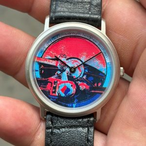 Herz- und Diabeteszentrum Nordrhein-Westfalen quartz watch, limited edition 205/500, Motiv: Gerd Winner.