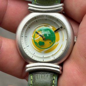 Mystery Dial quartz Watch , stainless steel back, made in Japan.