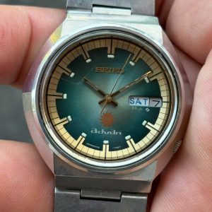 Seiko Advan 25 Jewels Automatic 6016-7570 Day date, case no.310615 , made in Japan.