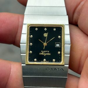 CYMA Navystar Quartz watch 16-150, Swiss made.