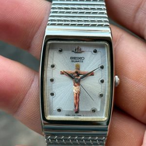Seiko Quartz Watch V701-5G10 ST.STEEL BACK, case no.297802 , made in Japan.