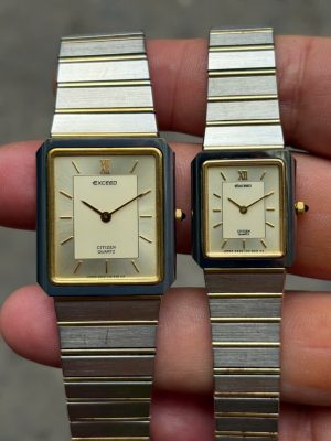 Set Exceed Citizen Quartz 3920-C90563 K (case no.91200293) & 4420-E40433 K (case no.9092992) , made in Japan .