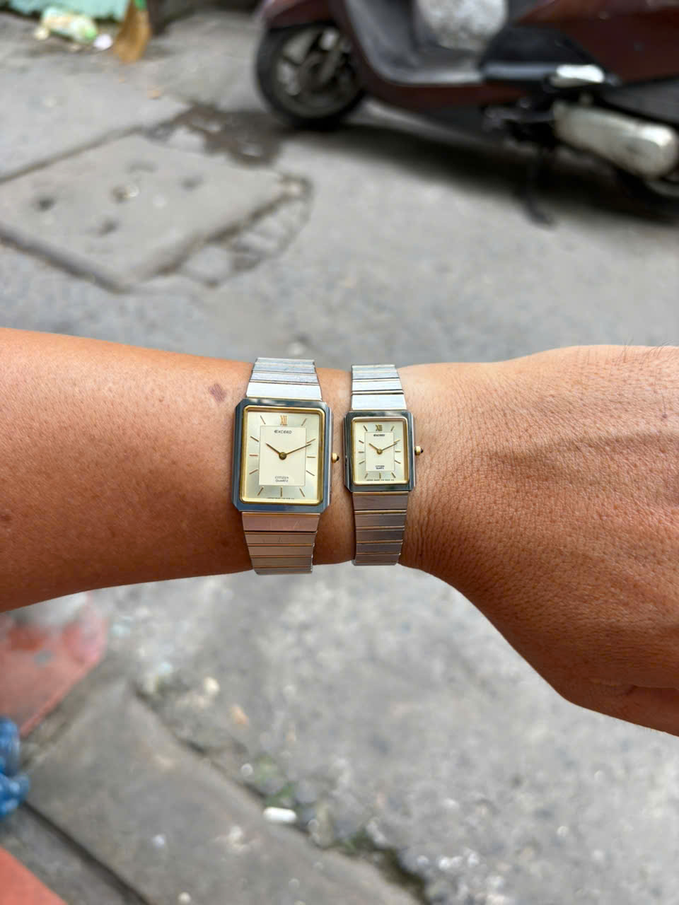 Set Exceed Citizen Quartz 3920-C90563 K (case no.91200293) & 4420