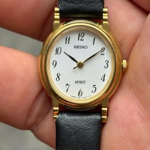 Seiko Spirit Lady Quartz watch 1F21-5B50, Case no.201863, made in Japan.