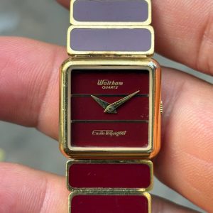 Waltham Emile Pequignet Quartz watch/ case no.5648354, Swiss made .
