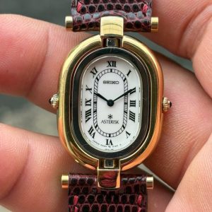 Rare Seiko Asterisk Quartz watch 4N20-5080, case no.800115, made in Japan.