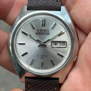 Seiko Actus automatic watch 7019-8010 day date, case no.596270 , made in Japan.