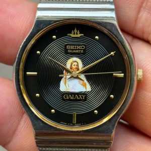 Seiko Quartz Watch V701-6K30 base metal ST.STEEL BACK, case no.092207, made in Japan.