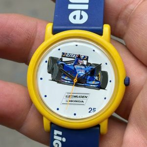 Vintage Mugen Honda quartz watch VP15-8C40 , made in Japan.