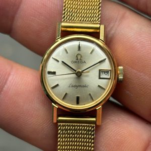 Omega Ladymatic Geneve Antique automatic Cal.455 17 jewels watch, Swiss made.