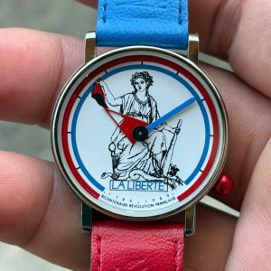 La Liberte – Alain Silberstein (1789-1989) quartz watch, made in France.