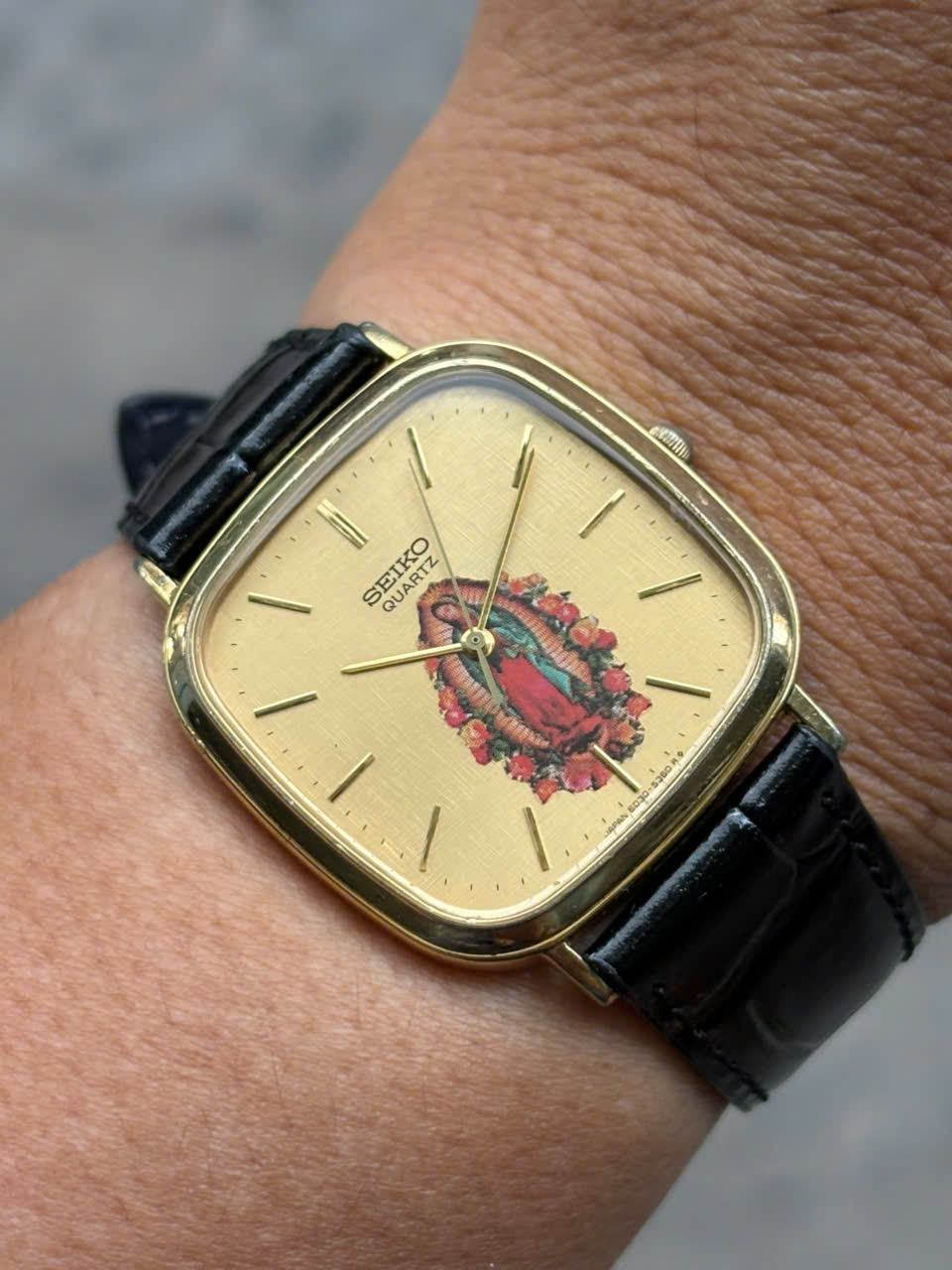 SEIKO 6030-522C 稼働品 FUJITSU刻印 ヴィンテージ メンズ SEIKO 6030-5300 MEN'S QUARTZ WATCH, case no.140170, made in Japan