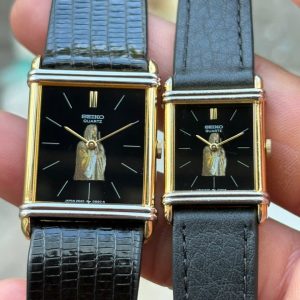 Set Seiko Quartz watch 2620-5480, case no.080355 & 1400-5240, case no.980193, made in Japan.